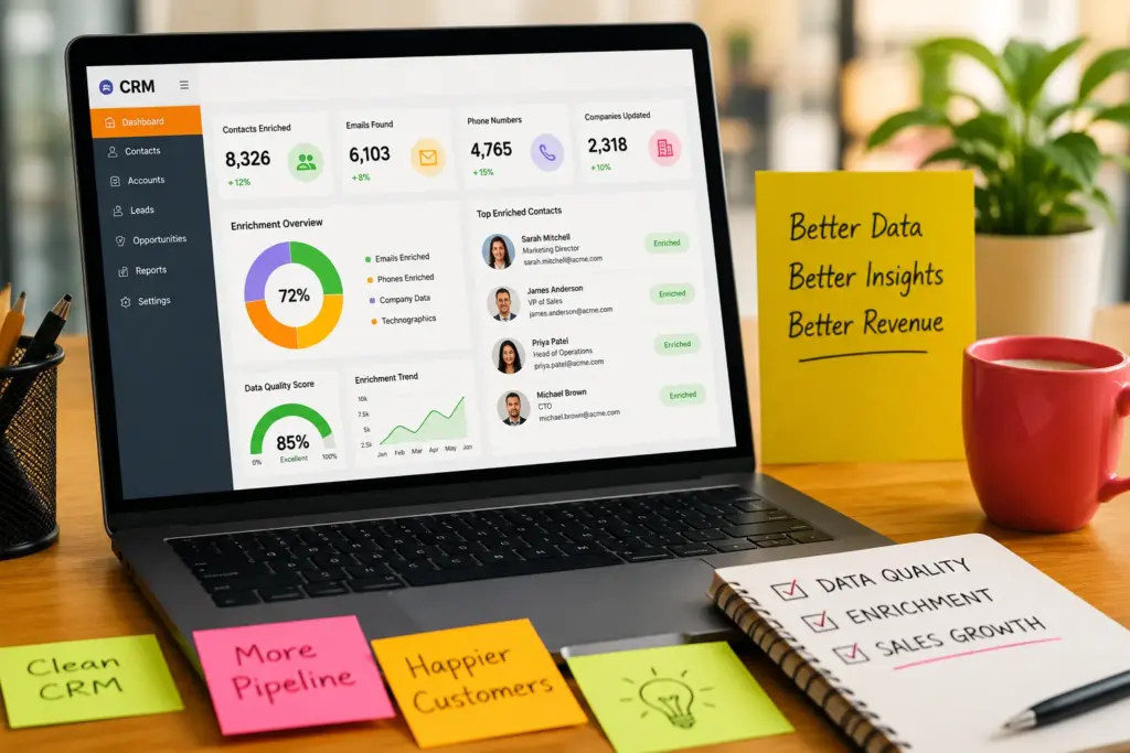 CRM data enrichment