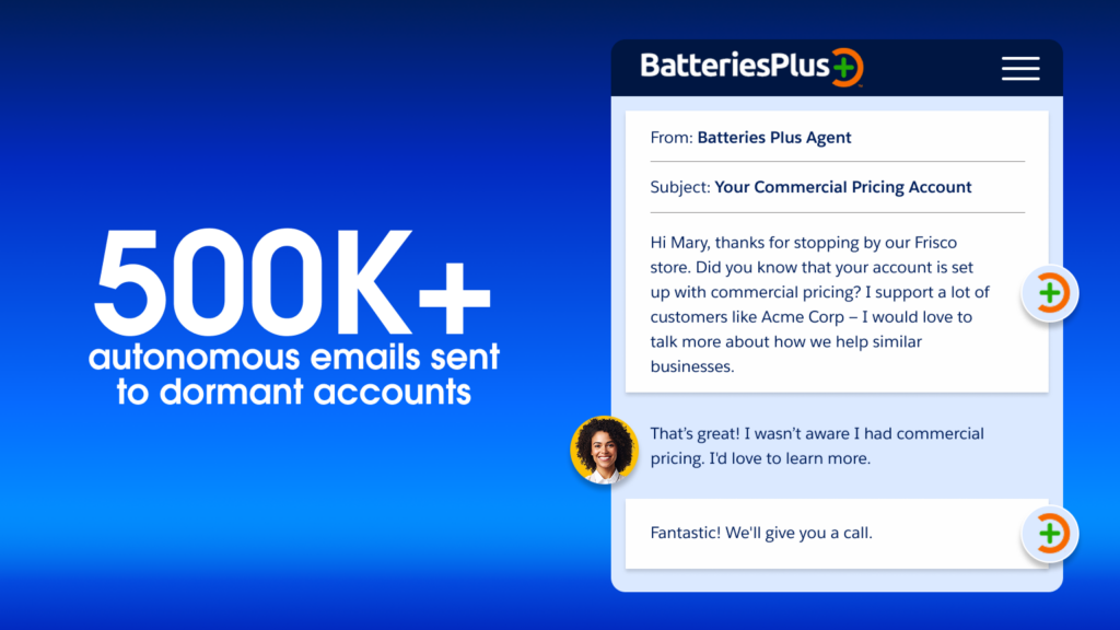 batteries plus sales agent