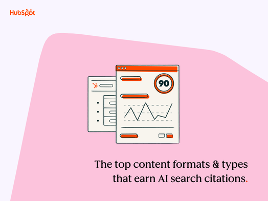 a dashboard pictogram, representing AI search and AEO