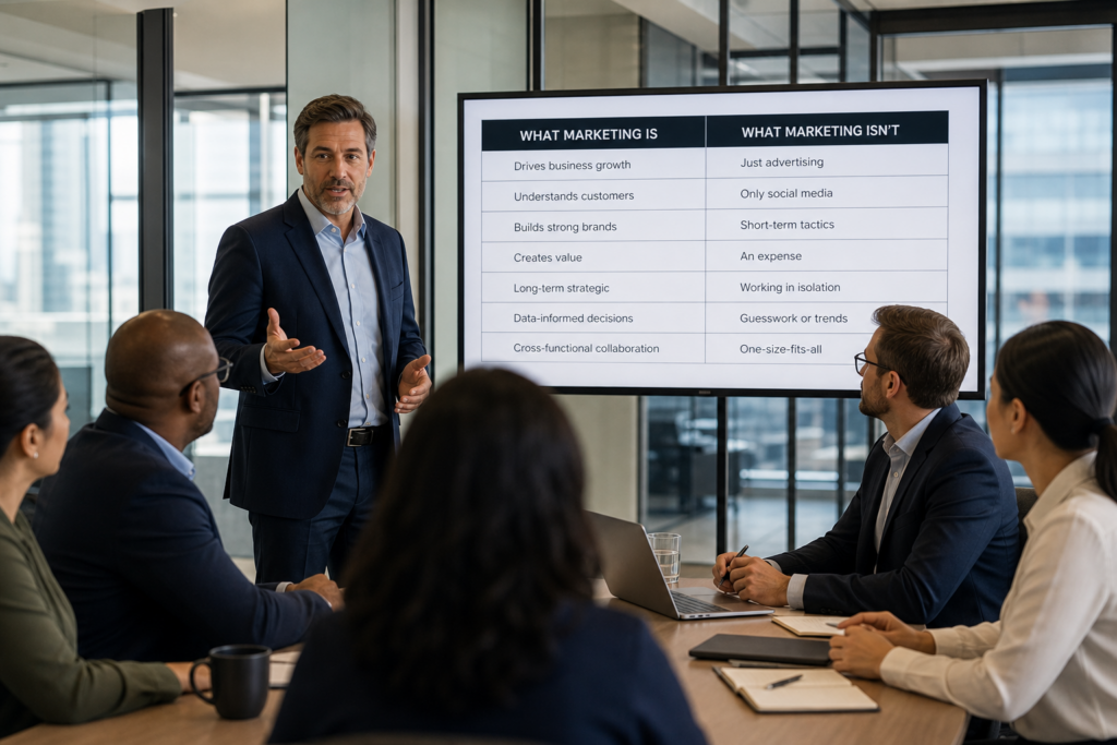 What Is Marketing, Really? Why Founders and CEOs Must Lead the Most Misunderstood Function in the Business
