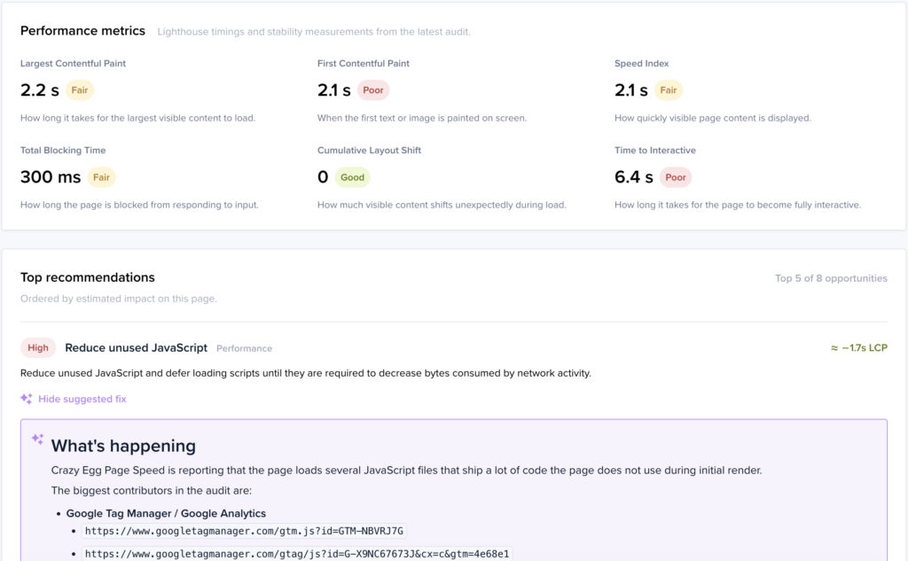 Get automatically-generated code that makes your site faster. 100% free.